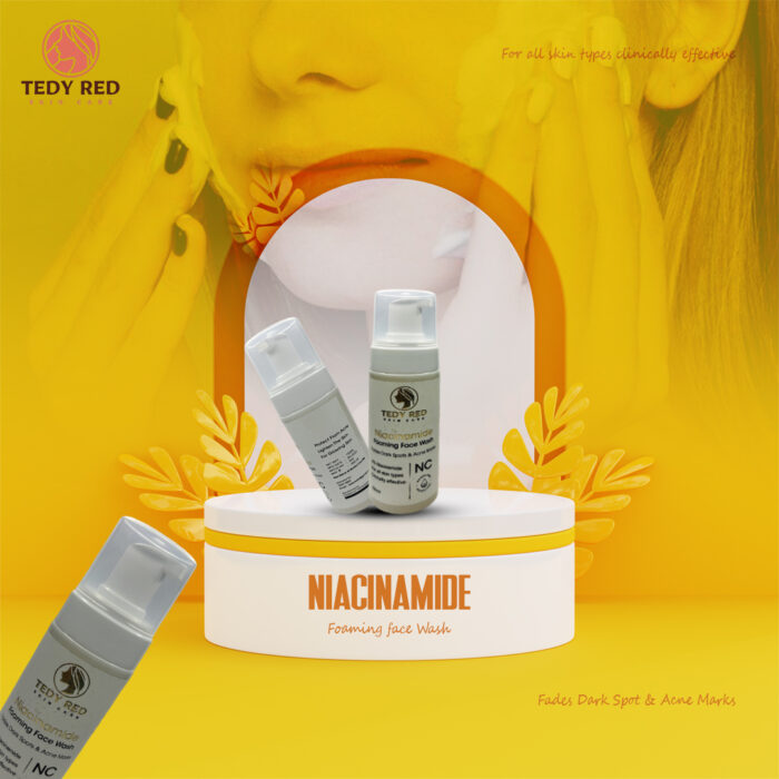 Tedy Red Niacinamide Foaming Face Wash